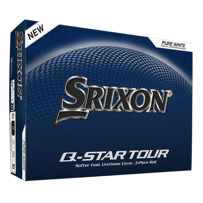 Srixon Q-STAR TOUR Golf Balls - Pure White