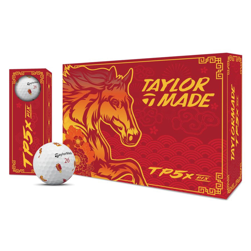 TaylorMade TP5x pix Lunar New Year Golf Balls-2026