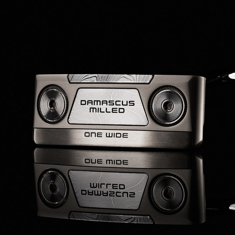 Odyssey Damascus Milled One Wide Single Bend Putter