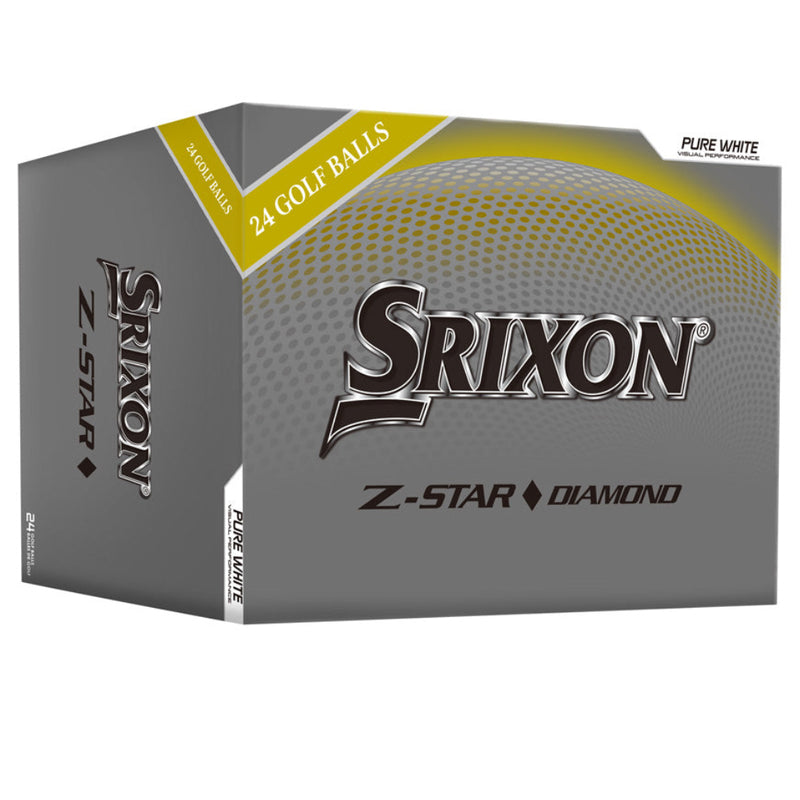 Srixon Z-STAR DIAMOND 24 Pack - Pure White