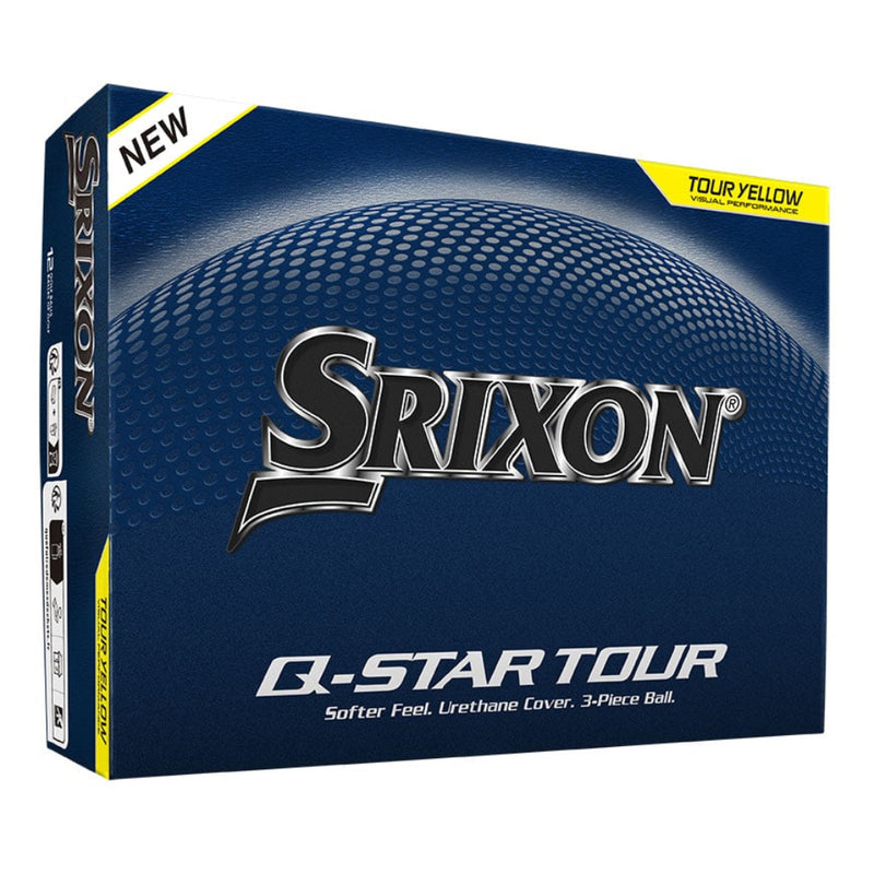 Srixon Q-STAR TOUR Golf Balls - Tour Yellow