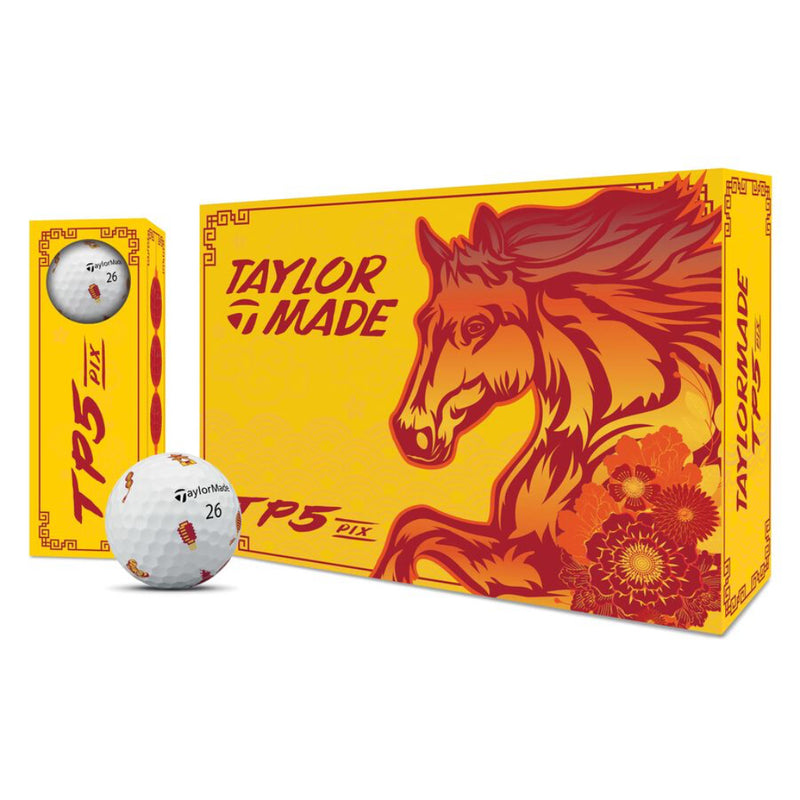 TaylorMade TP5 pix Lunar New Year Golf Balls-2026