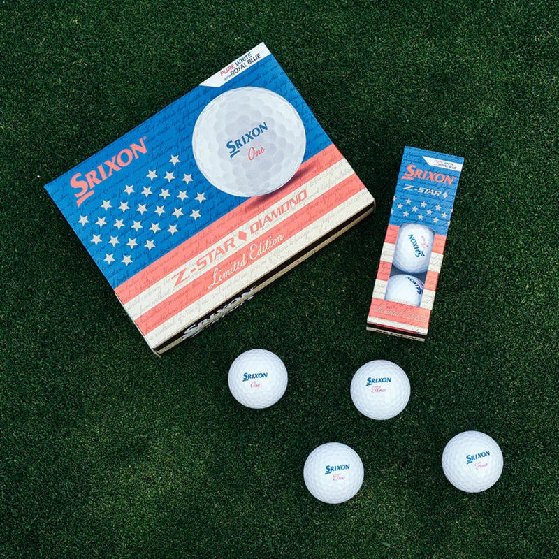 Srixon Limited Edition All-American Z-STAR DIAMOND Golf Balls