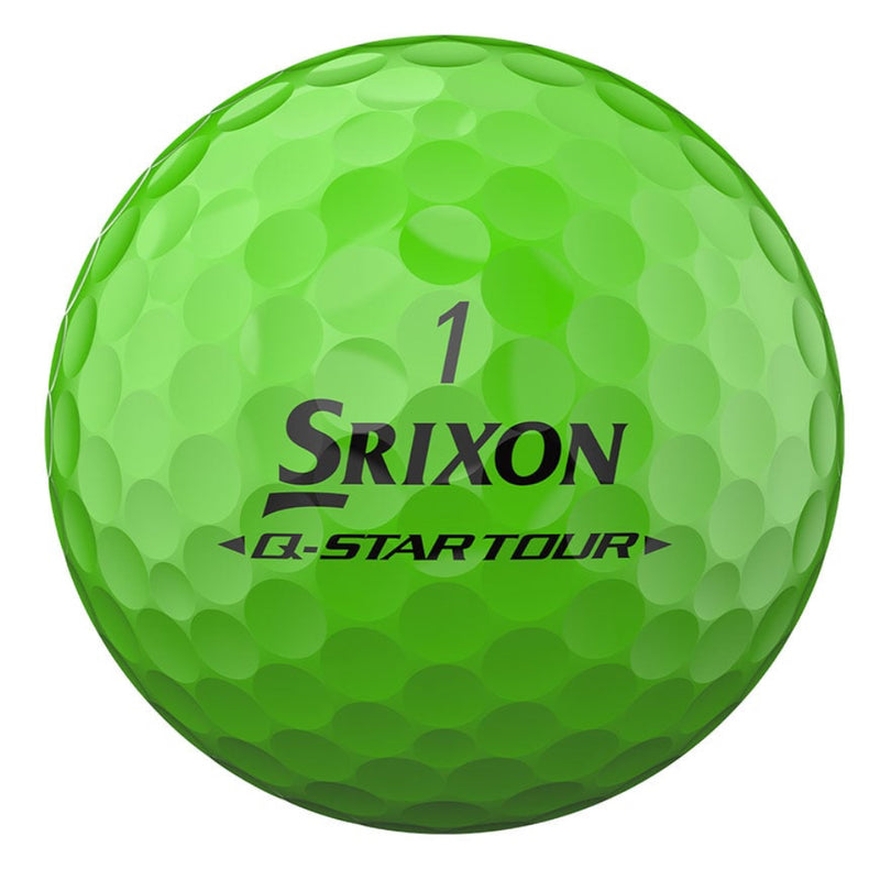 Srixon Q-STAR TOUR DIVIDE Golf Balls - White/Green