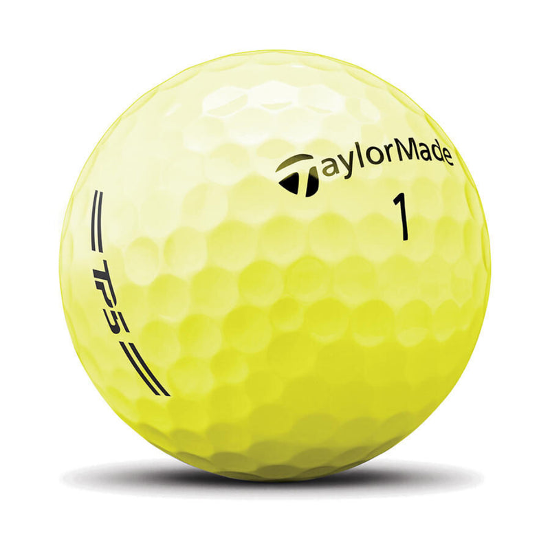 TaylorMade TP5 Yellow Golf Balls-2026