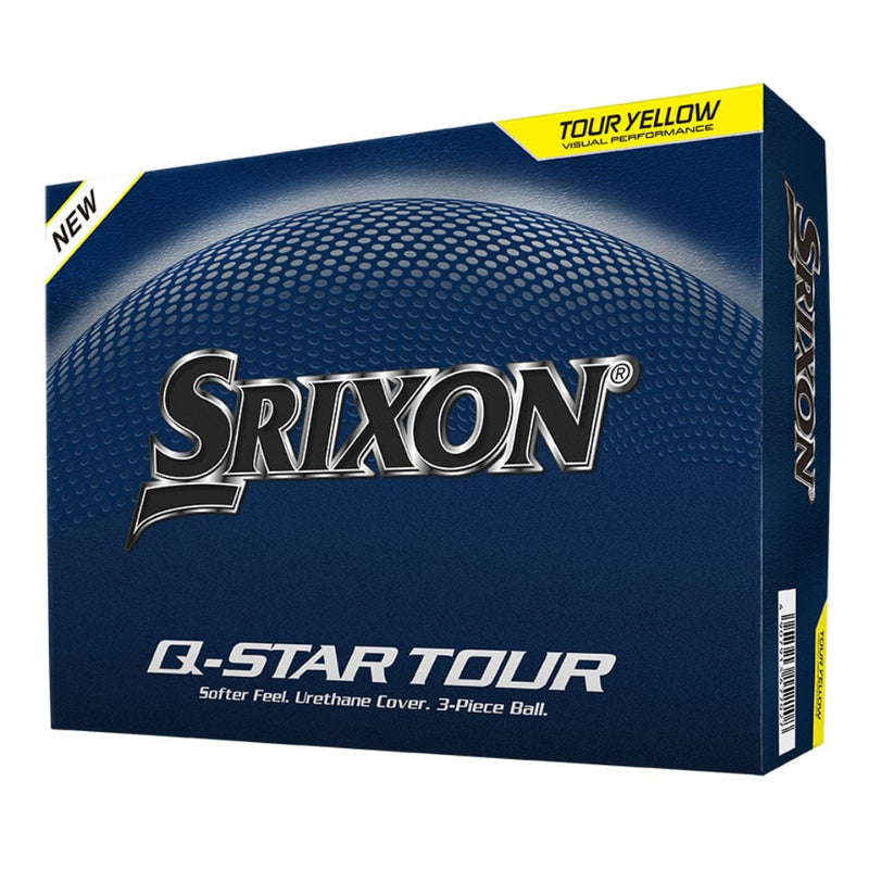 Srixon Q-STAR TOUR Golf Balls - Tour Yellow