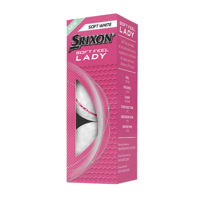 Srixon SOFT FEEL LADY - Soft White