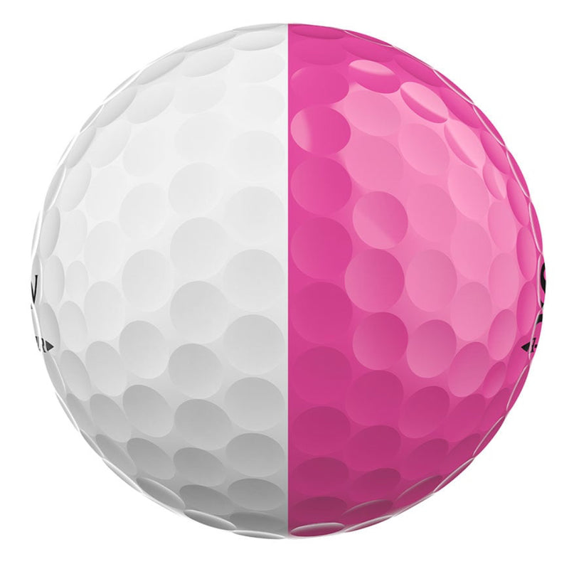 Srixon Q-STAR TOUR DIVIDE Golf Balls - White/Pink