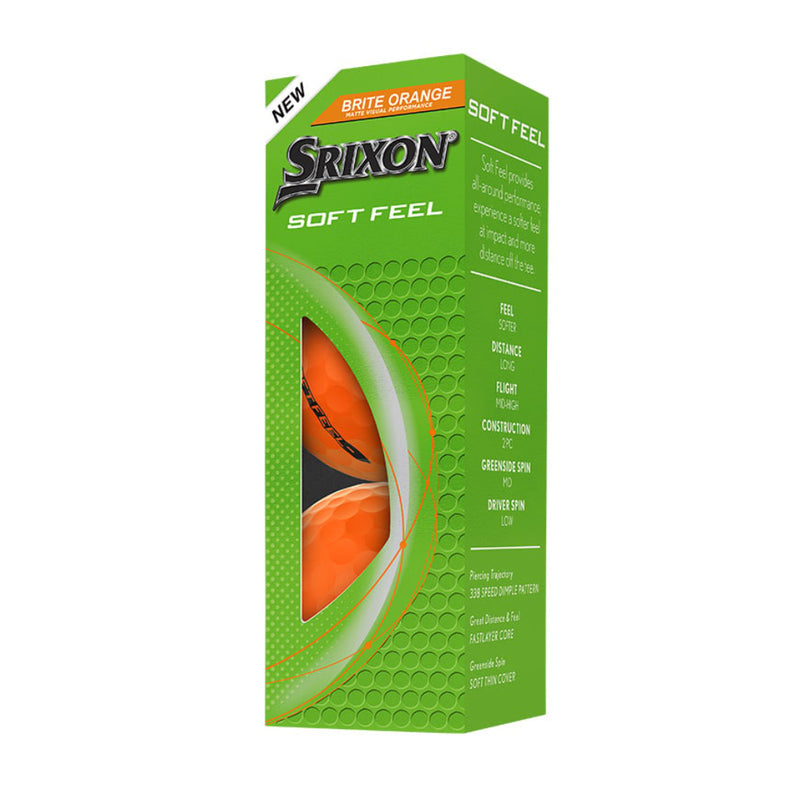 Srixon SOFT FEEL - Brite Orange