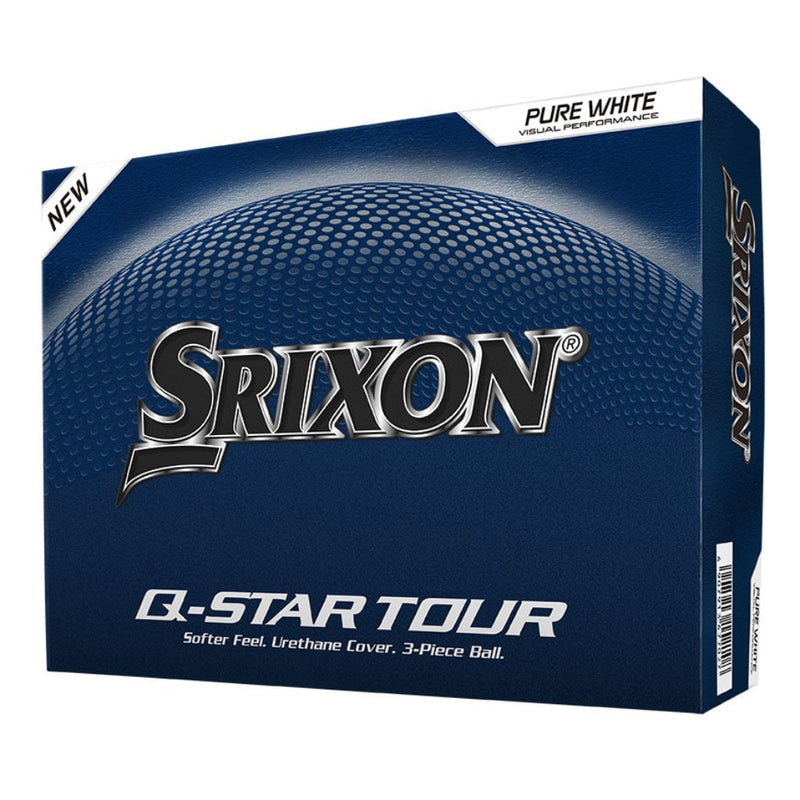 Srixon Q-STAR TOUR Golf Balls - Pure White