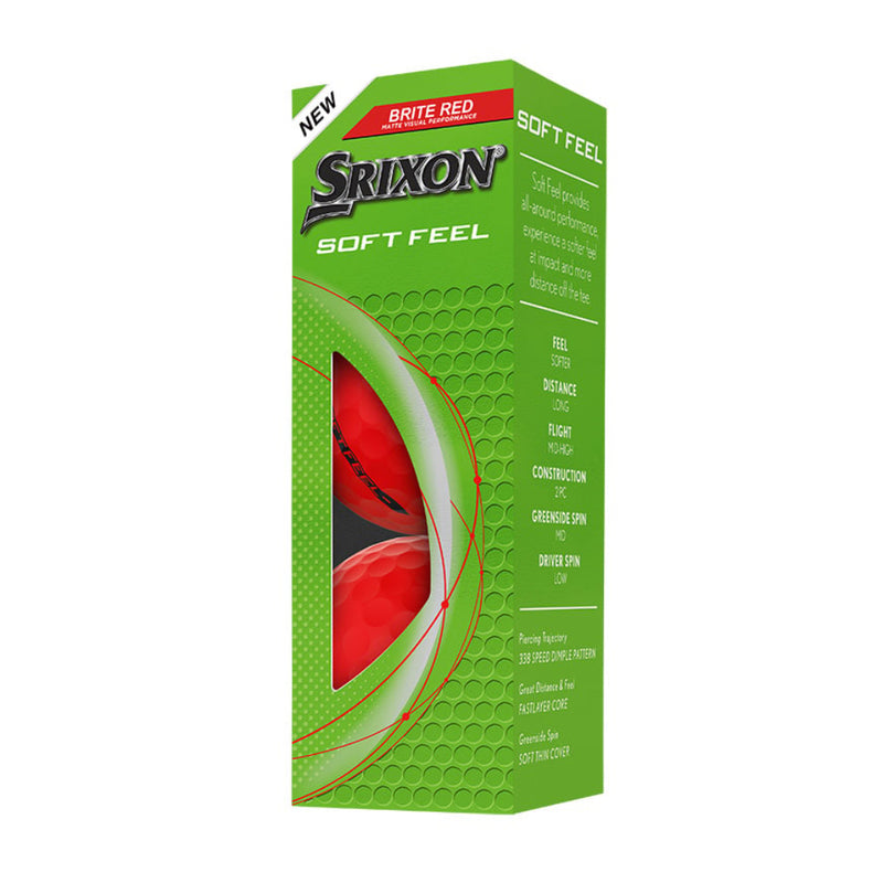 Srixon Soft Feel - Brite Red