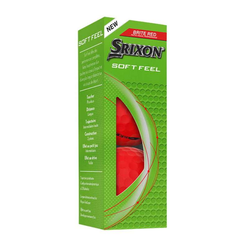 Srixon Soft Feel - Brite Red