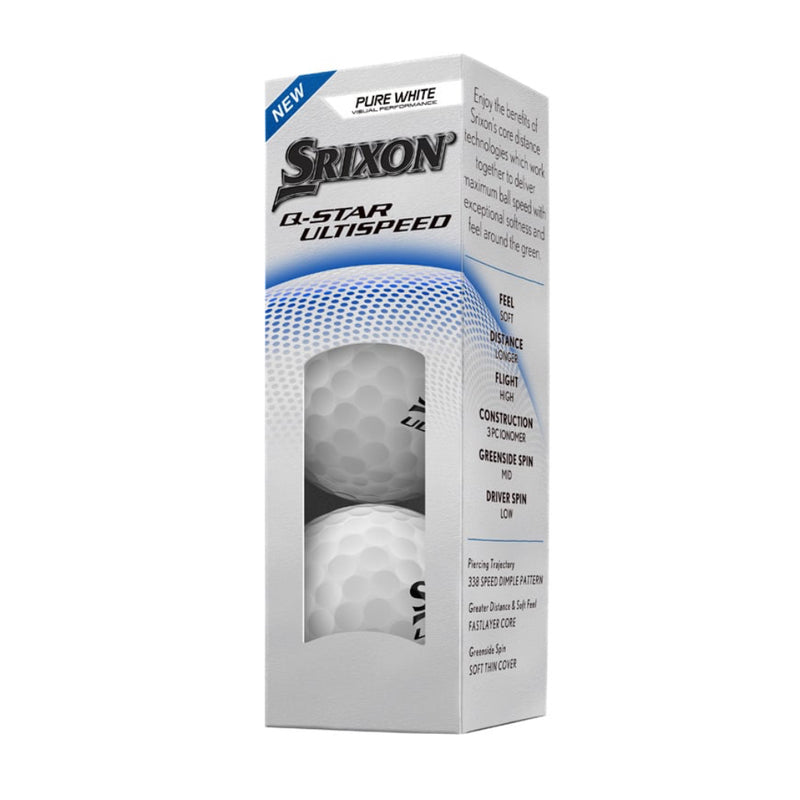 Srixon Q-STAR ULTISPEED - Pure White
