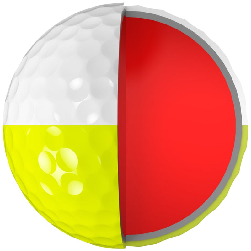 Srixon Z-STAR XV DIVIDE - White / Tour Yellow
