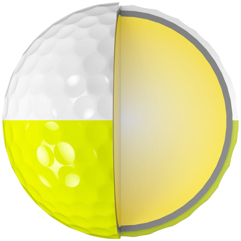 Srixon Z-STAR DIVIDE  - White / Tour Yellow