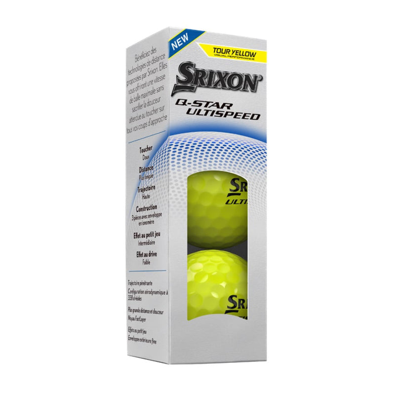 Srixon Q-STAR ULTISPEED - Tour Yellow