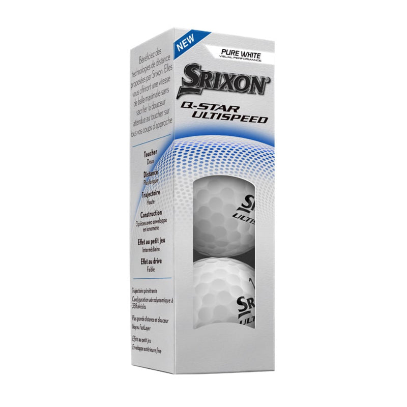 Srixon Q-STAR ULTISPEED - Pure White