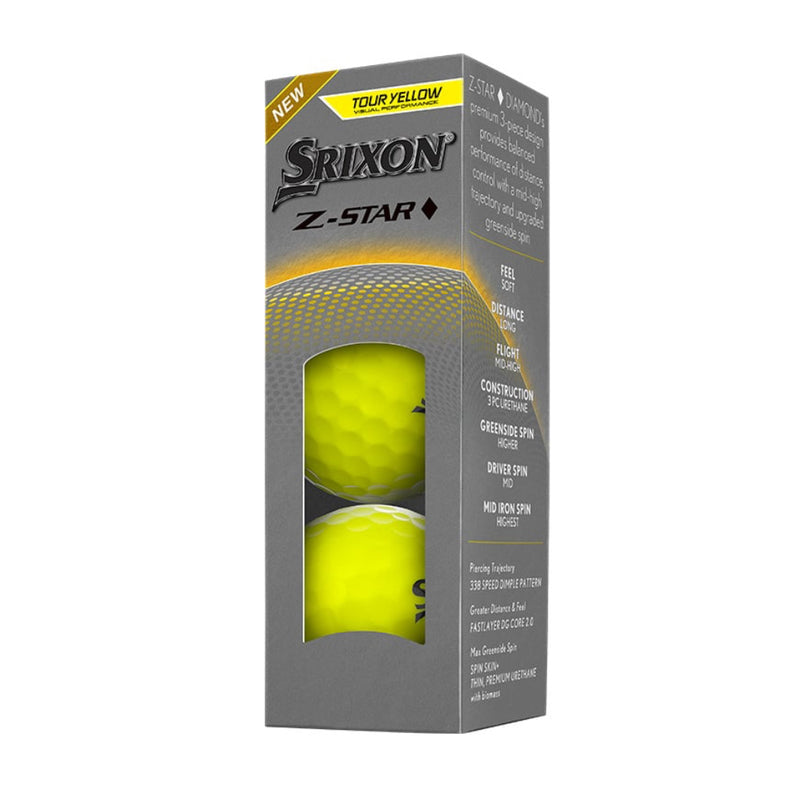 Srixon Z-STAR DIAMOND  - Tour Yellow