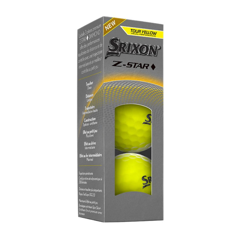Srixon Z-STAR DIAMOND  - Tour Yellow