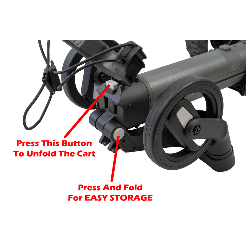Axglo e5 Follow - Electric Golf Push Cart