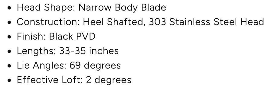L.A.B. Golf LINK.2.1 Putter specs