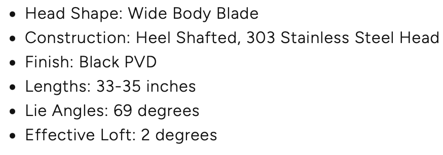 L.A.B. Golf LINK.2.2 Putter specs