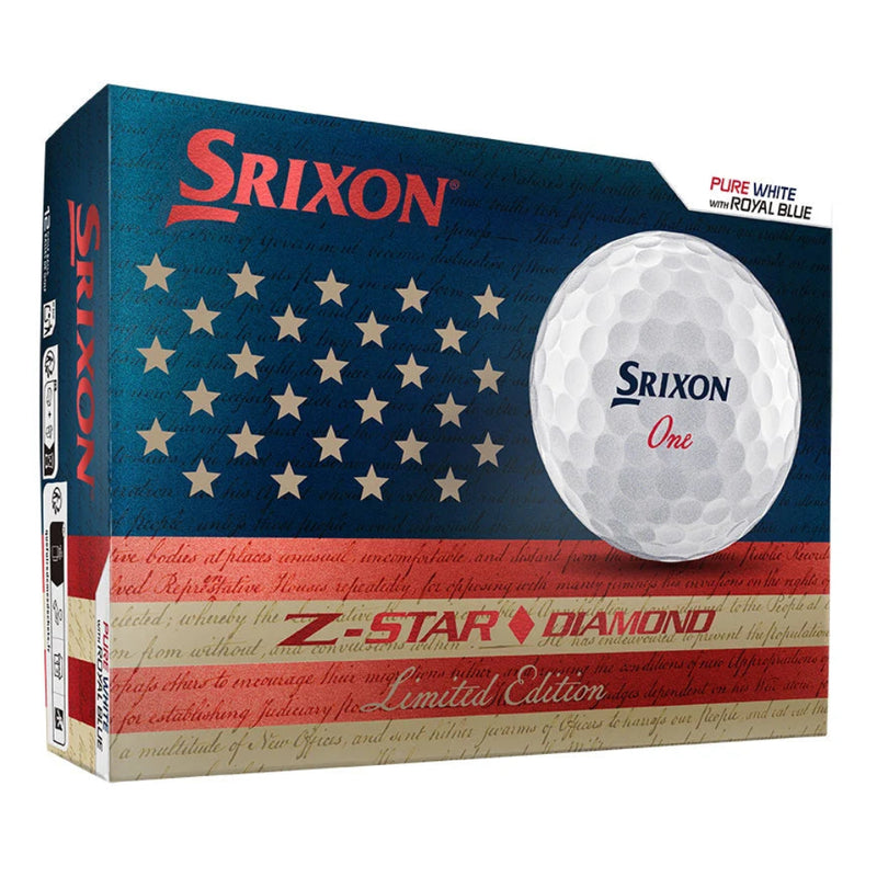 Srixon Limited Edition All-American Z-STAR DIAMOND Golf Balls